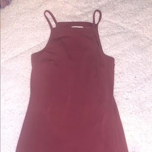 Charlotte Russe plum dress size small
